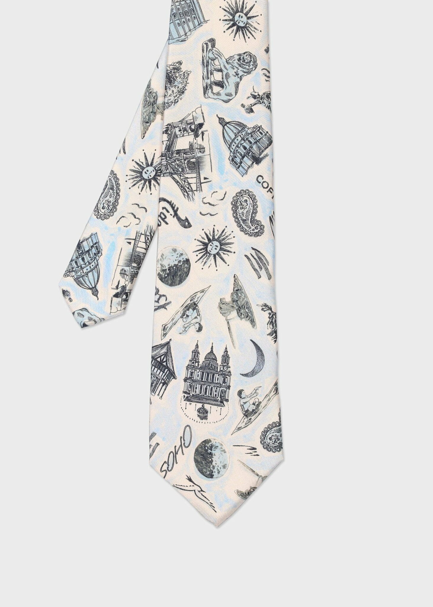 Paul Smith "Souvenir" タイ ポール・スミス スーツ・フォーマル ネクタイ・蝶ネクタイ ピンク グリーン【送料無料】