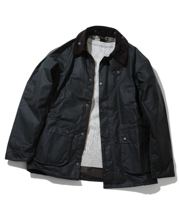 MEN 039 S BIGI 【Barbour/バブアー】SL BEDALE WAXED COTTON メンズ ビギ ジャケット アウター ブルゾン ジャンパー グリーン ブラック【送料無料】