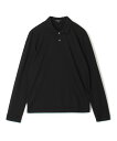 JAMES PERSE ラックスロータス ロングスリーブポロシャツ MELJ3347 トゥモローランド トップス ポロシャツ ホワイト ブラック ネイビー【送料...