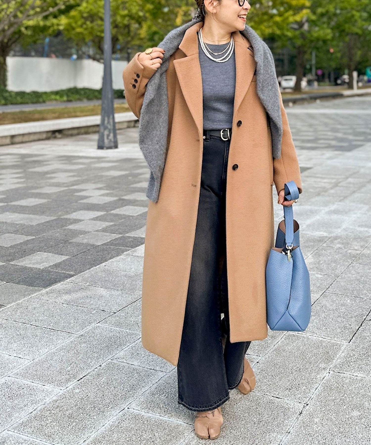 【SALE／30%OFF】NOLLEY'S NMP 2Bチェスターコート ノーリーズ ジャケット・アウター チェスターコート ブラウン ネイビー【送料無料】のサムネイル