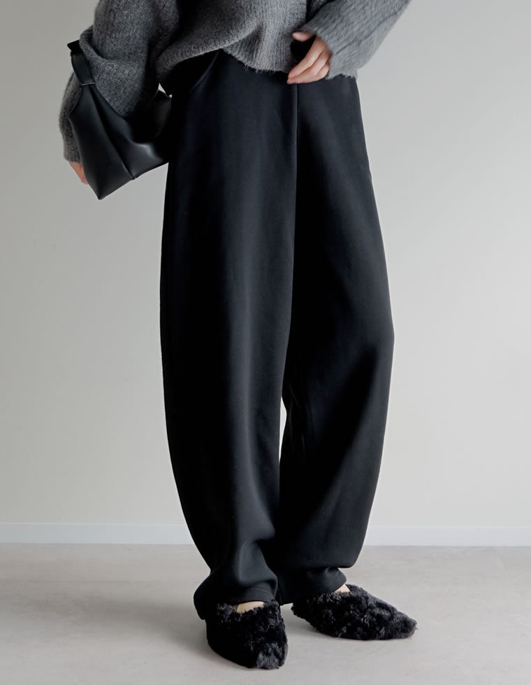 Re:EDIT 裏起毛スウェットカーブパンツ リエディ パンツ その他のパンツ ブラック ホワイト グレー【送料無料】 stylife-14909342 Rakuten Fashion パッケージ画像