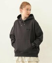 MILKFED. ICING LOGO WIDE SWEAT HOODIE MILKFED. ミルクフェド トップス パーカー・フーディー ネイビー グレー ホワイト【送料無料】