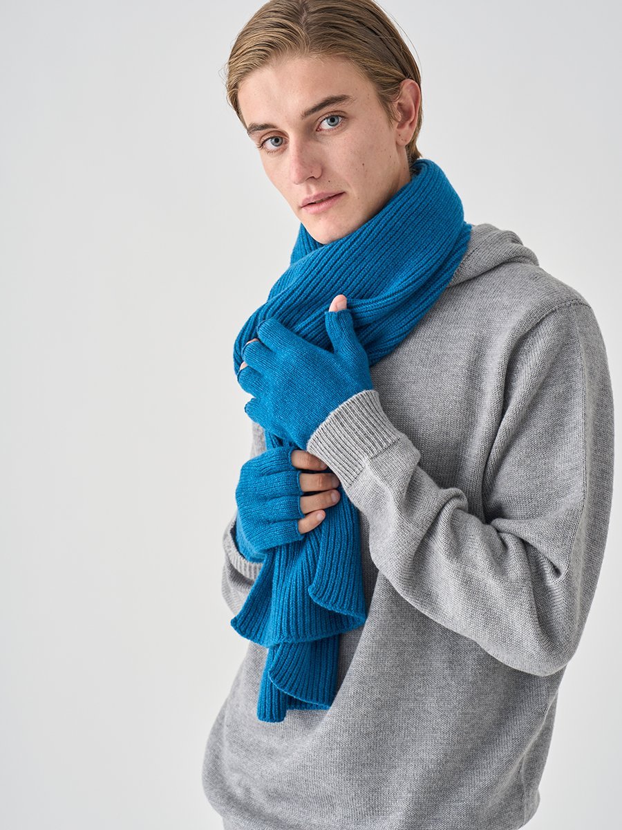 JOHN SMEDLEY [Eco Cashmere]ߥ亮 ե󥬡쥹˥åȥ  MIST  5G 󥹥ɥ졼 եå󻨲 ...