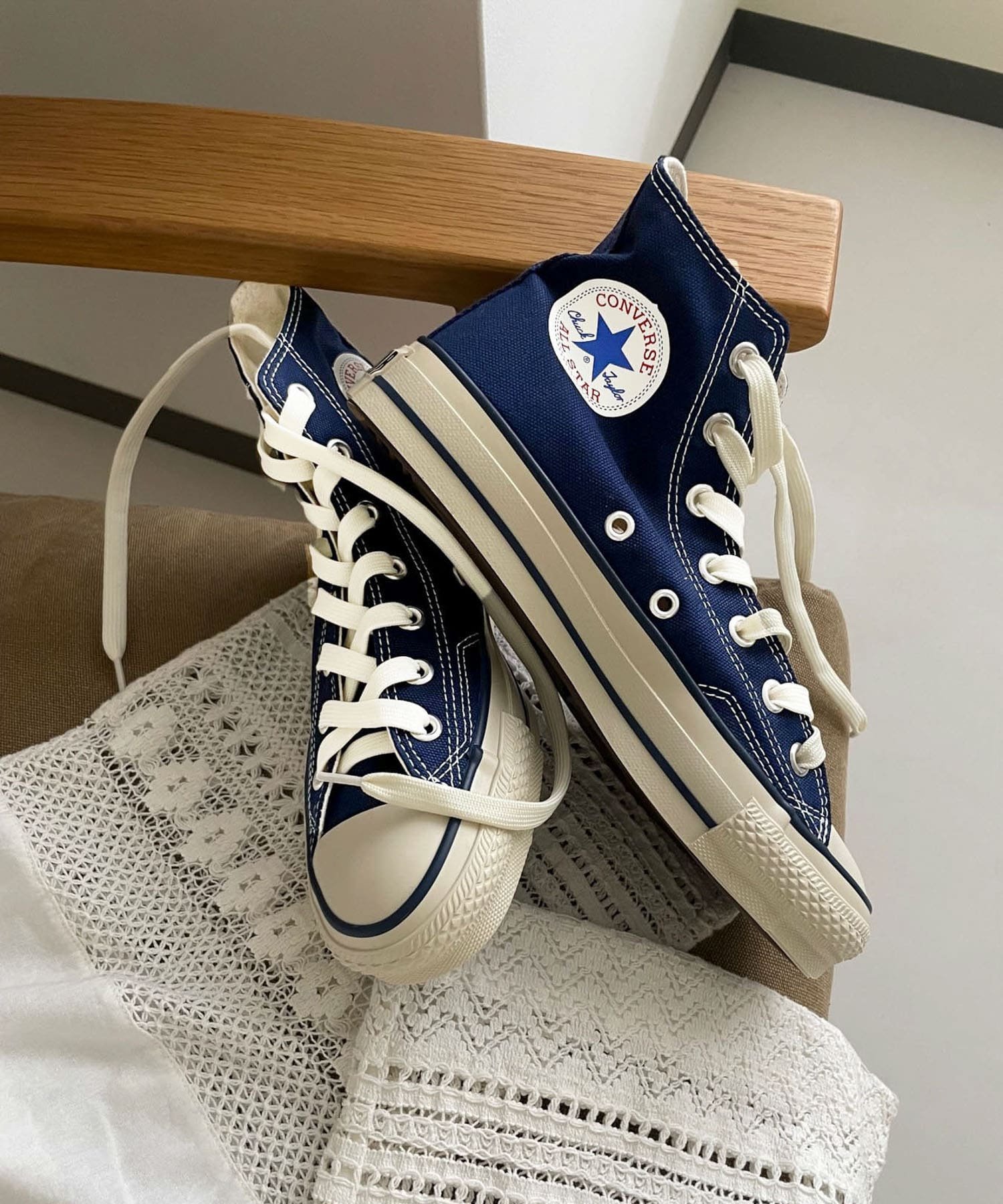 URBAN RESEARCH DOORS CONVERSE CANVAS ALL STAR 80S アーバンリサーチドアーズ シューズ・靴 スニーカー ネイビー【送料無料】