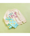【SALE/40%OFF】BREEZE Girl's かぶり裏毛パジャマ エフオーオンラインストア インナー・ルームウェア パジャマ ピンク ブルー ホワイト