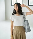 STYLE DELI シャリ感とろみリブシアーニットトップス スタイルデリ トップス カットソー・Tシャツ グレー ブラック ホワイト【送料無料】