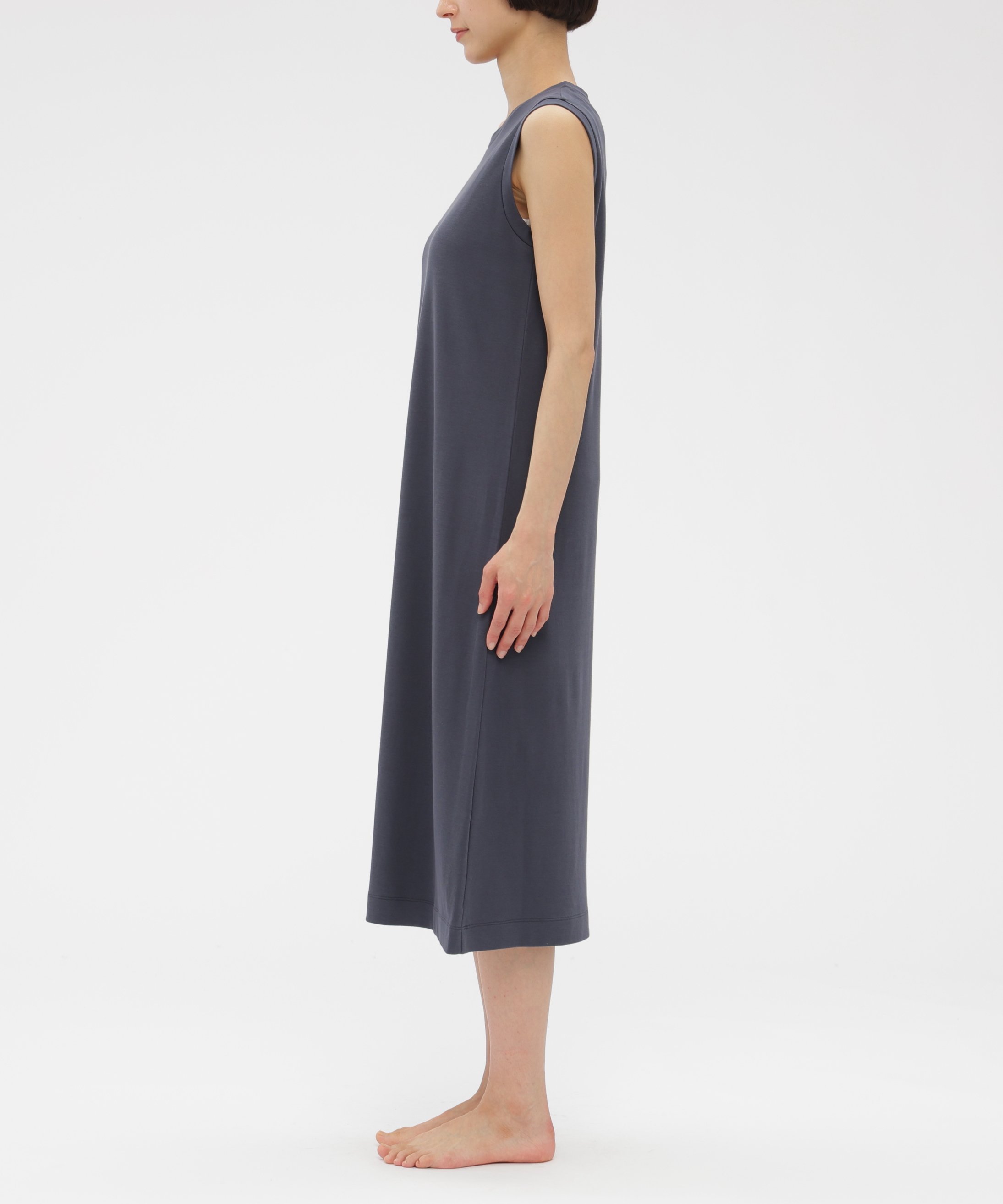MARGARET HOWELL HIGHTWIST COTTON JERSEY DRESS マーガレット・ハウエル ワンピース・ドレス その他のワンピース・ドレス