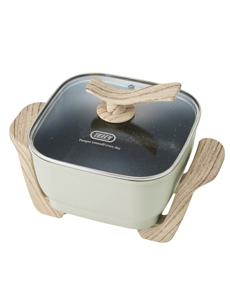 Toffy Toffy/(U)【Toffy/トフィー】 コンパクトマルチ電気鍋 トフィーストア 食器・調理器具・キッチン用品 キッチン家電 ホワイト ブルー【送料無料】 stylife-12975971 Rakuten Fashion サンプル画像3