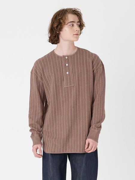 【SALE／50%OFF】Levi's LEVI'S(R) VINTAGE CLOTHING 1900'S ヘンリーシャツ VALENCIA レッド BURNT RED リーバイス トップス シャツ・ブラウス【送料無料】のサムネイル