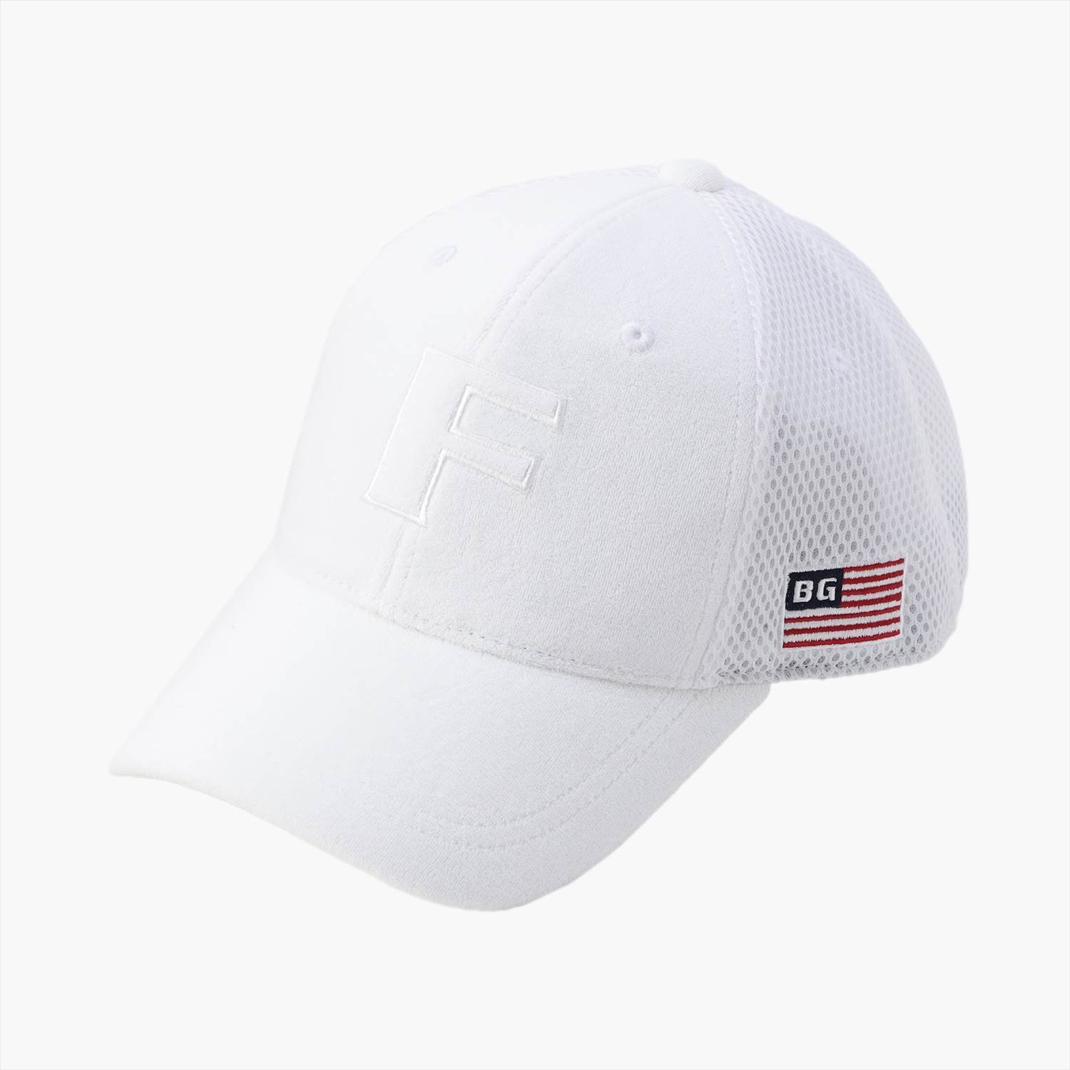 BRIEFING GOLF 【BRIEFING GOLF/ブリーフィングゴルフ】MENS PILE INITIAL EMB CAP ブリーフィング 帽子 キャップ ホワイト ブラック ベージュ ネイビー【送料無料】