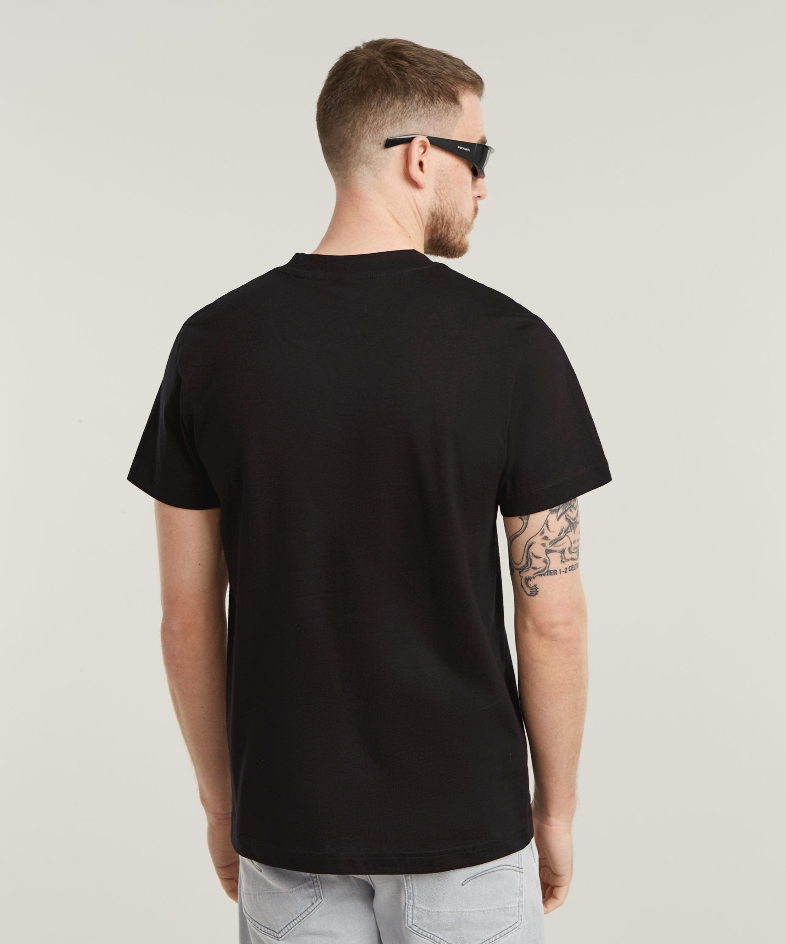 【公式ショップ】TOKYO T-SHIRT/フォトプリントロゴT/東京 ジースターロゥ トップス カットソー・Tシャツ ブラック