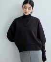 【SALE/40%OFF】VIS もちっとふわふわスフレタッチニュアンスVネックプルオーバー【洗える】 ビス トップス その他のトップス ブラック ホワイト