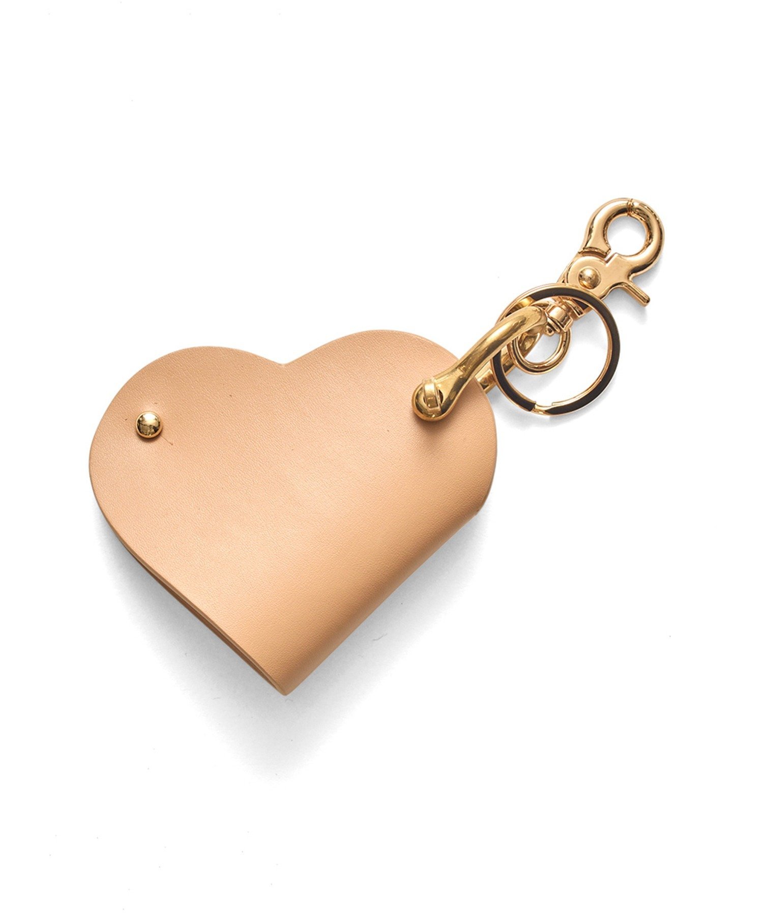 【SALE/7%OFF】Hashibami HASHIBAMI/ハート型スマートキーリング セットアップセブン ファッション雑貨 チャーム・キーチェーン ベージ...