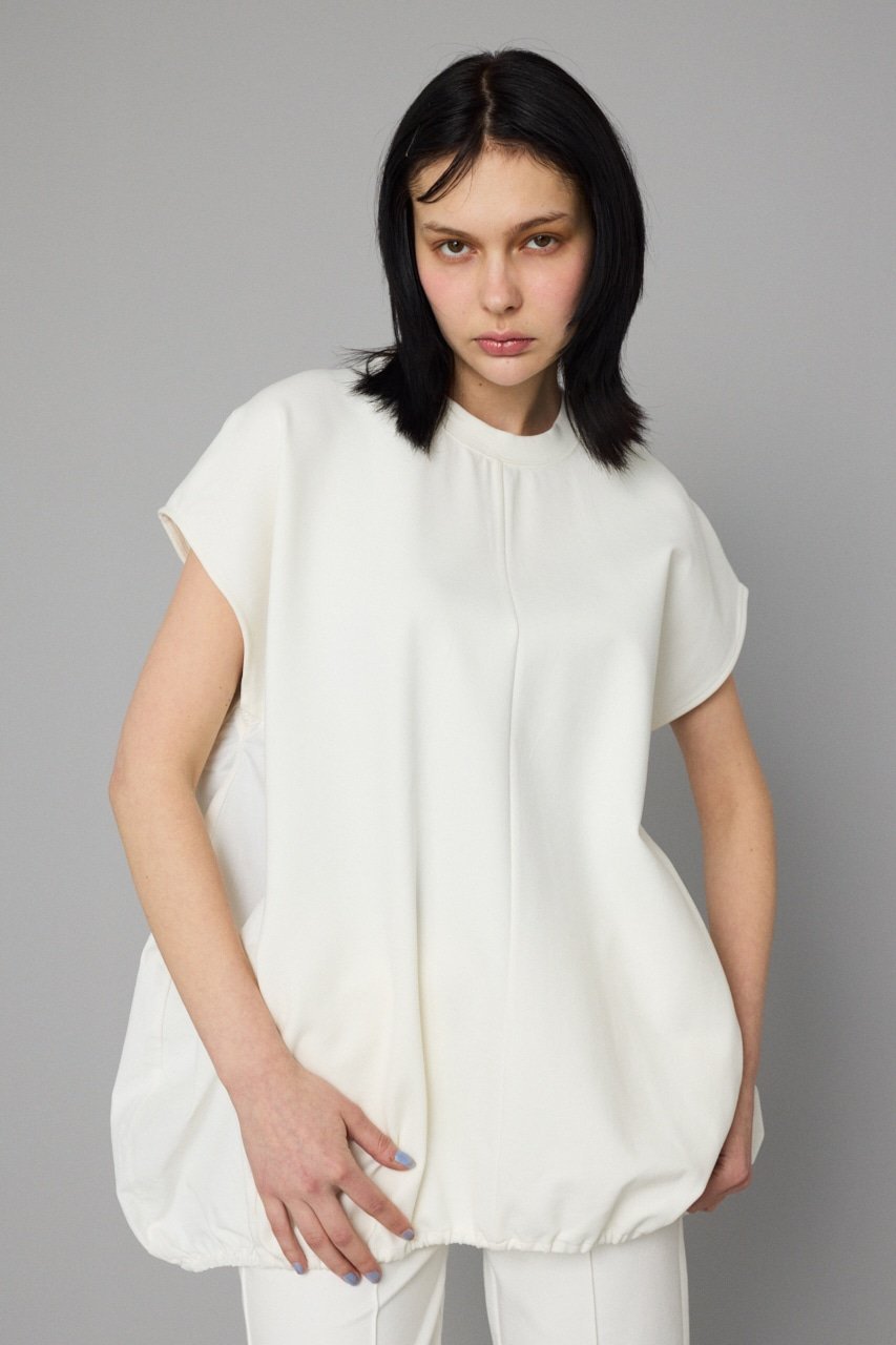 HeRIN.CYE Egg tops ヘリンドットサイ トップス カットソー・Tシャツ ホワイト ブラウン ブラック【送..