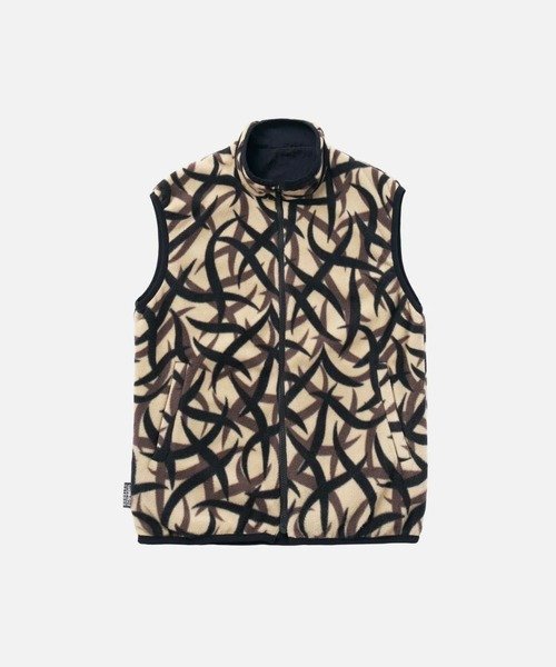 GRAMICCI/グラミチ REVERSIBLE FLEECE VEST (MENS) ゴースローキャラバン ジャケット・アウター ダウンジャケット・ダウンベスト