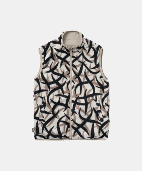 GRAMICCI/グラミチ REVERSIBLE FLEECE VEST (MENS) ゴースローキャラバン ジャケット・アウター ダウンジャケット・ダウンベスト