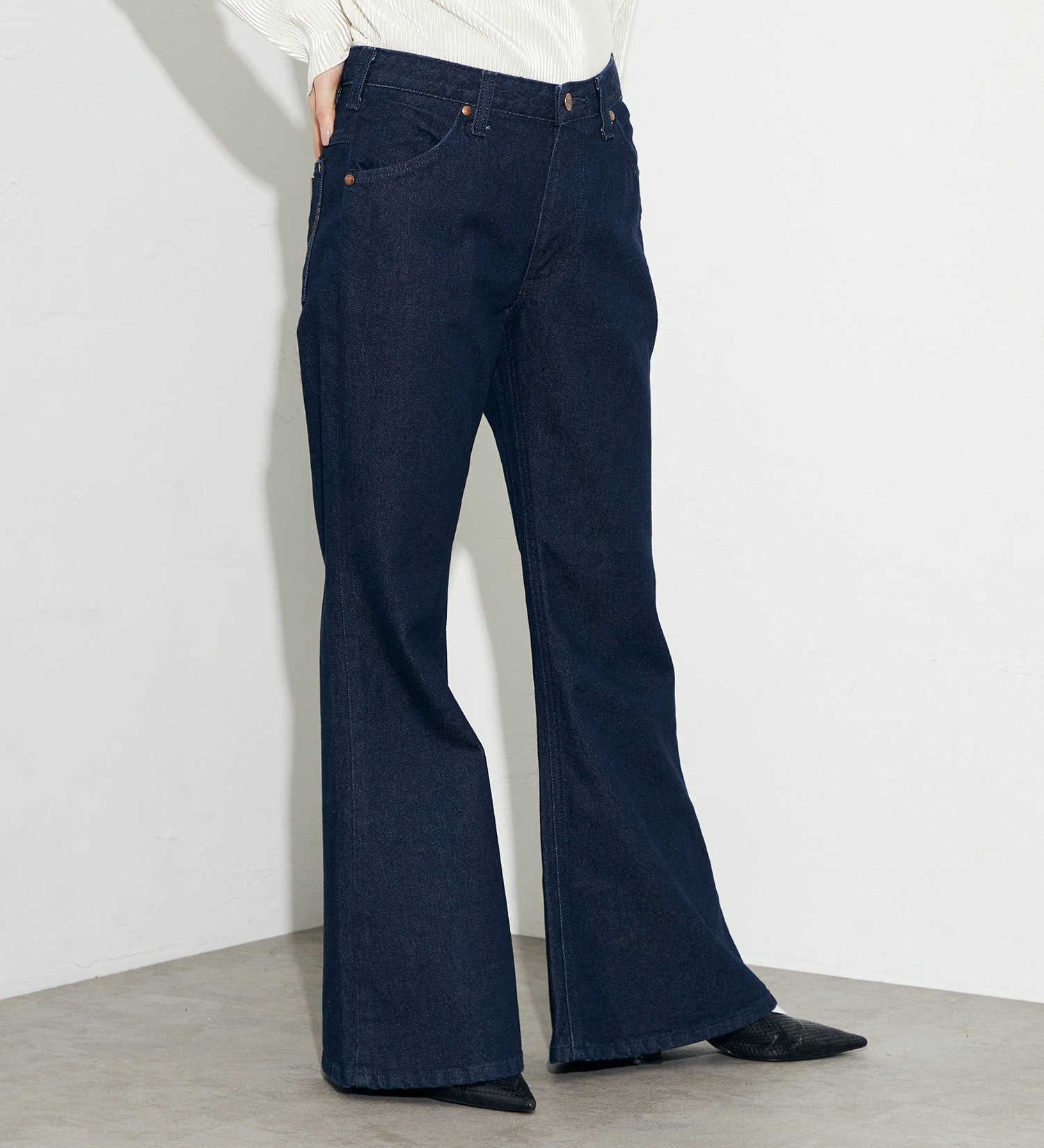 Wrangler Wrangler 【US ORIGINAL】ベルボトムジーンズ エドウインオンラインモール パンツ ジーンズ・デニムパンツ ブルー