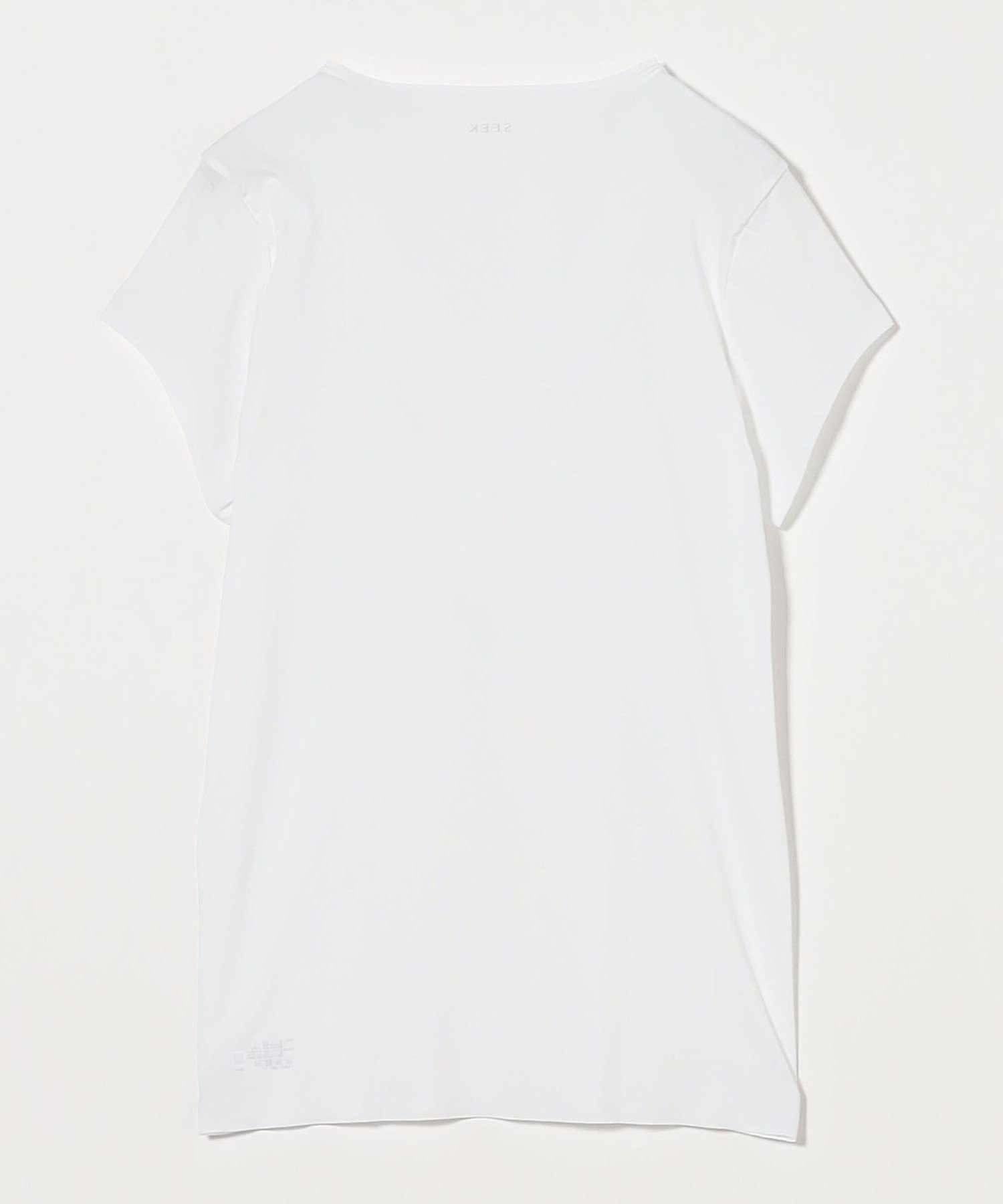 UNITED ARROWS ＜SEEK＞ Uネック Tシャツ ユナイテッドアローズ インナー・ルームウェア その他のインナー・ルームウェア ホワイト ベージュ