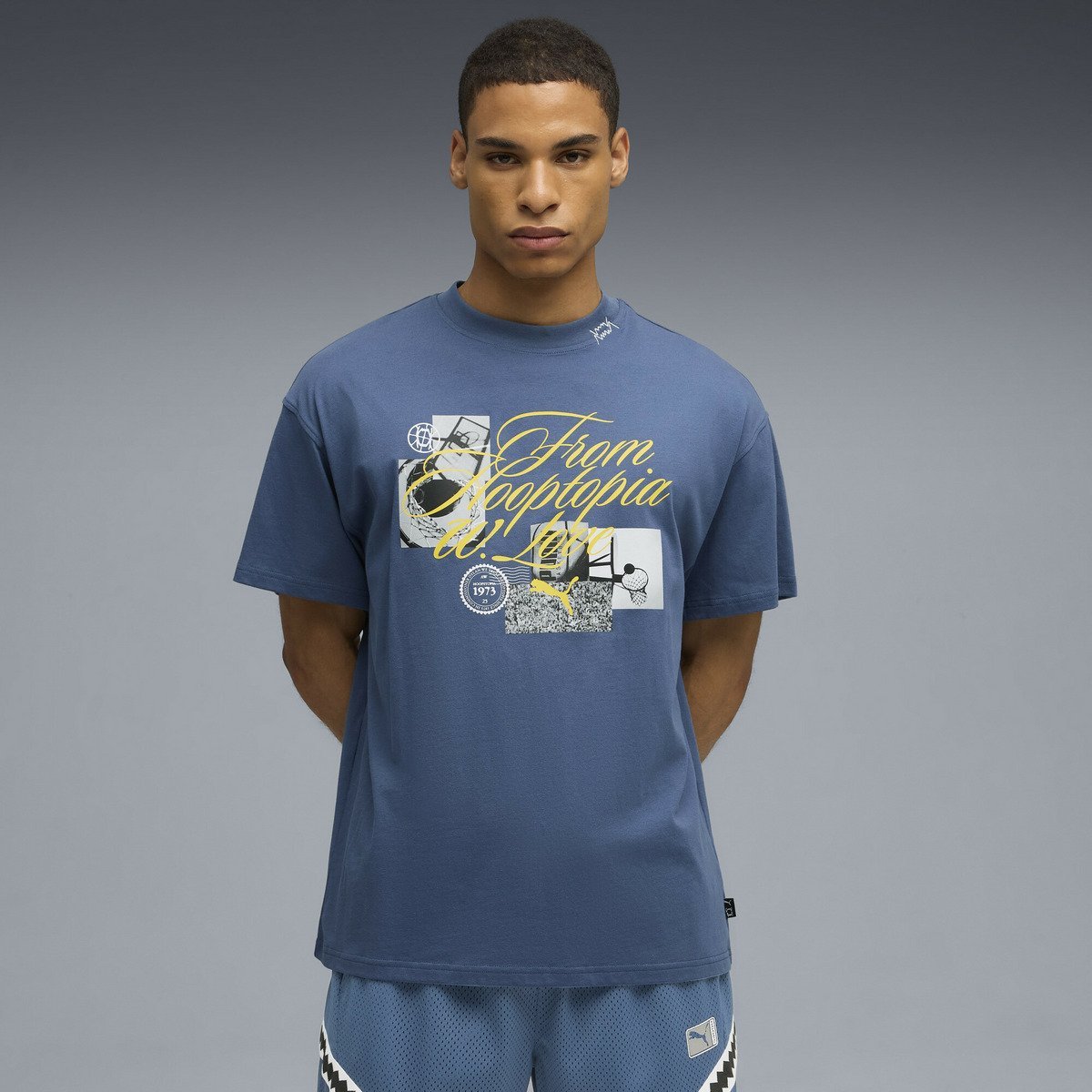 【SALE／30%OFF】PUMA メンズ バスケットボール フートピア FHWL 半袖 Tシャツ プーマ トップス カットソー・Tシャツ【送料無料】