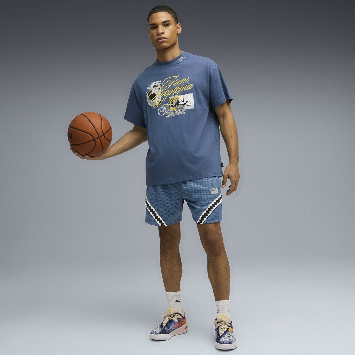 【SALE／30%OFF】PUMA メンズ バスケットボール フートピア FHWL 半袖 Tシャツ プーマ トップス カットソー・Tシャツ【送料無料】