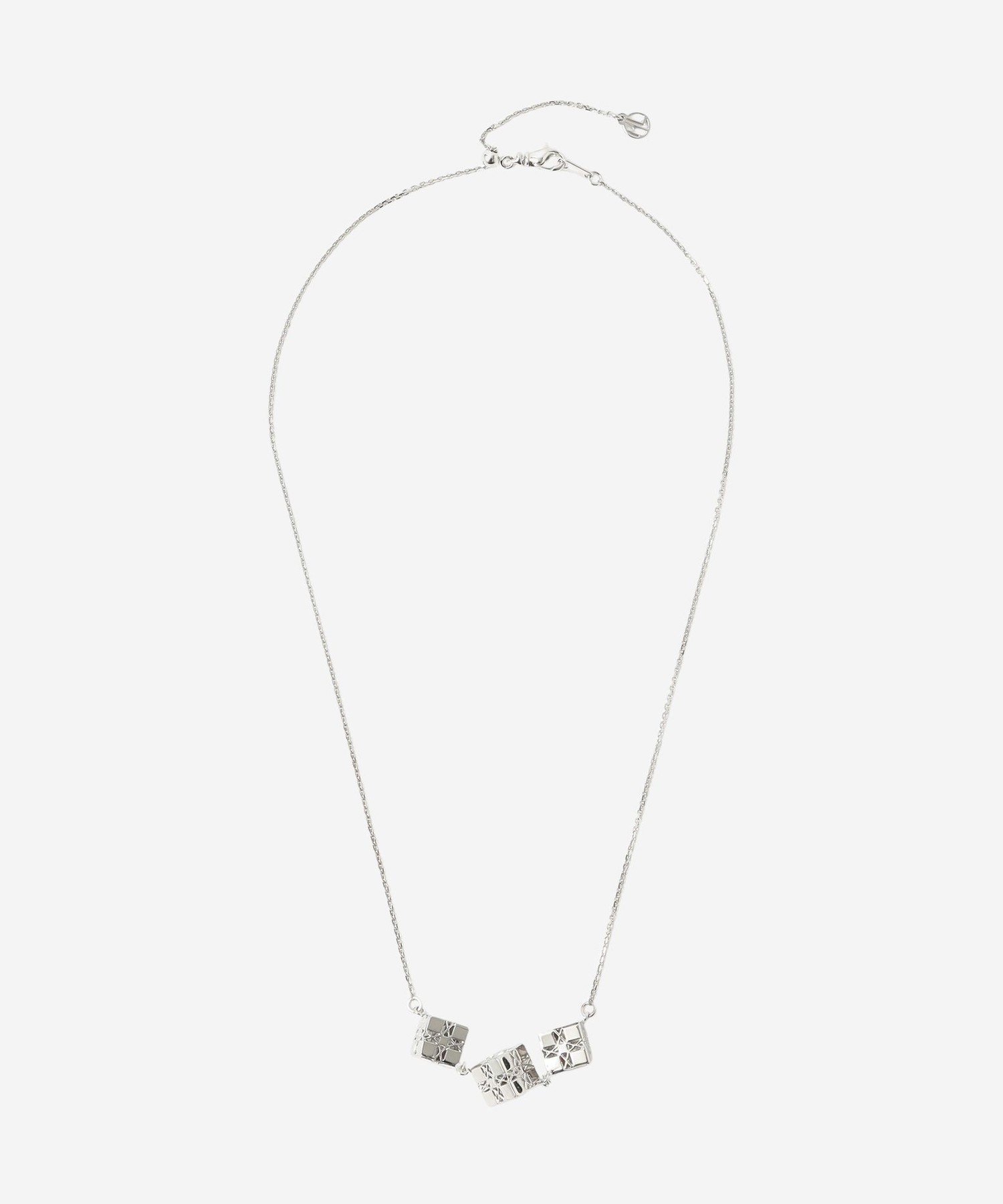 MACKINTOSH LONDON アンドリューキューブネックレス マッキントッシュ ロンドン アクセサリー・腕時計 ネックレス シルバー【送料無料】