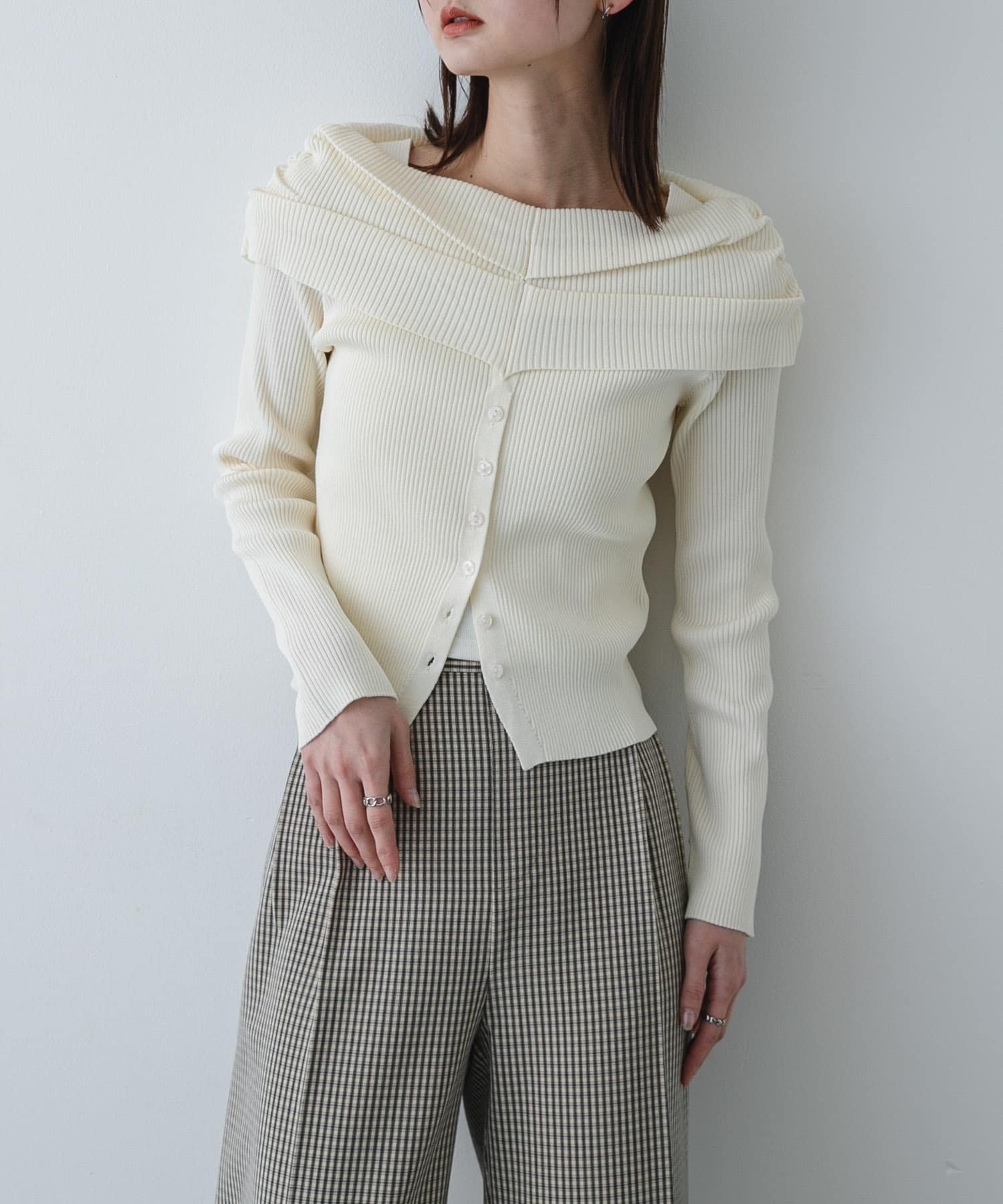 【SALE／27%OFF】SENSE OF PLACE 『洗濯可/防花粉』SKINProofオフショルセーター ...