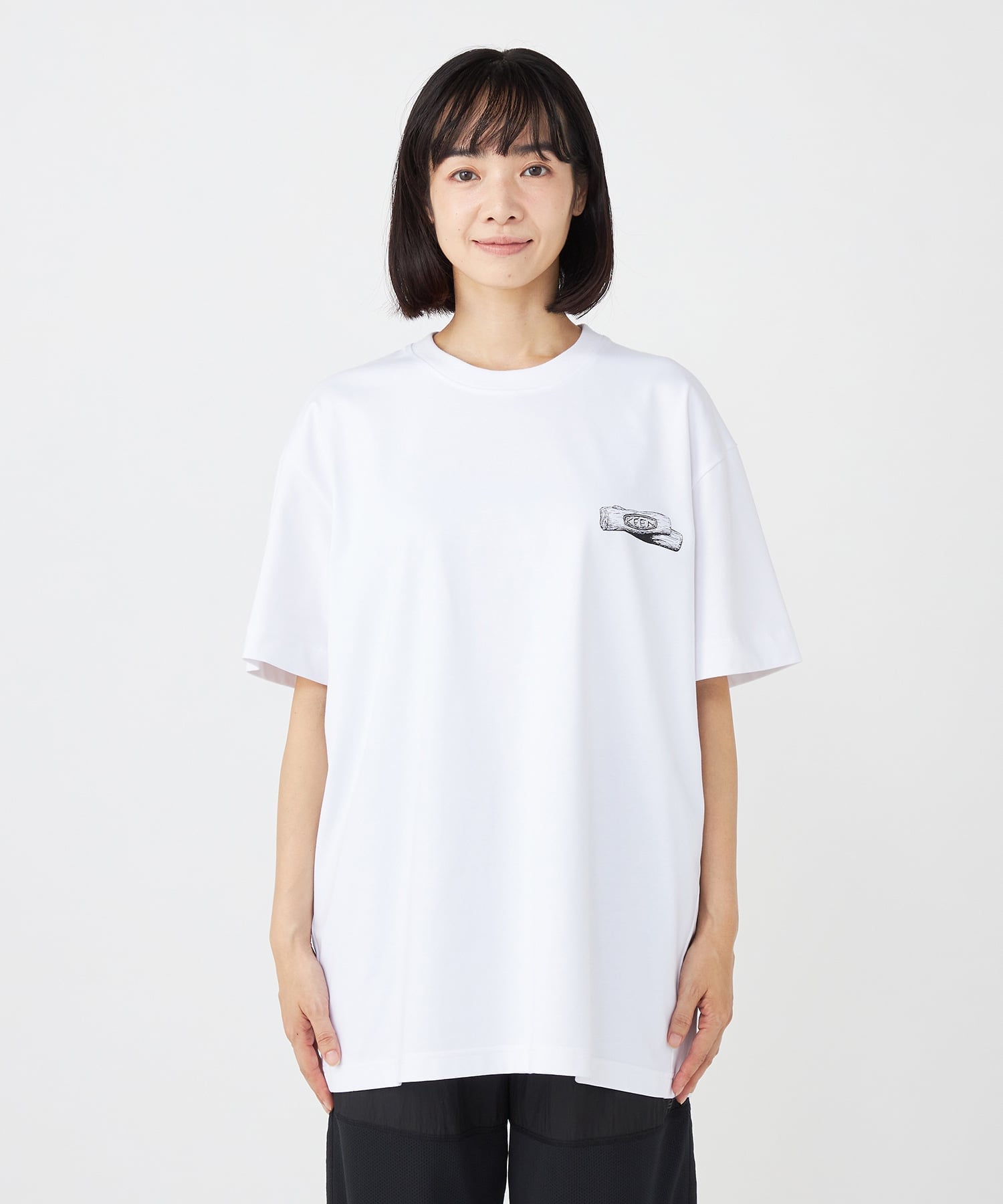 OC/RP SIGNBOARD TEE オーシー アールピー サインボード ティー キーン トップス カットソー・Tシャツ ホワイト