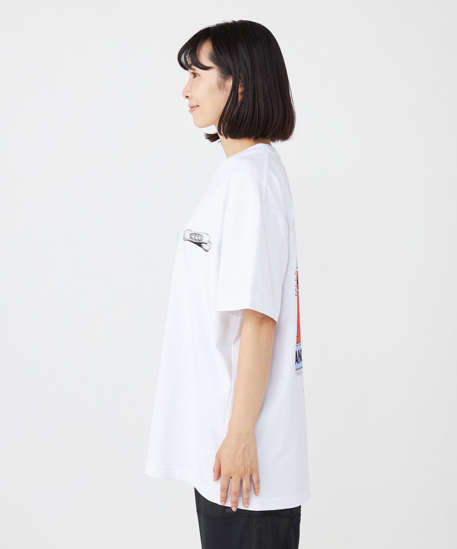 OC/RP SIGNBOARD TEE オーシー アールピー サインボード ティー キーン トップス カットソー・Tシャツ ホワイト