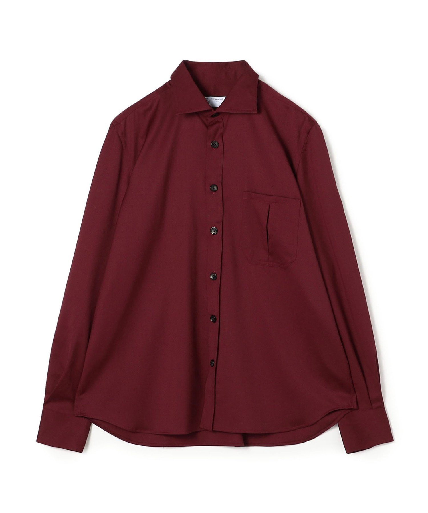 【SALE／50%OFF】TOMORROWLAND BUYING WEAR ERRICO FORMICOLA ウール オーバーシャツ トゥモローランド トップス シャツ・ブラウス レッド【送料無料】