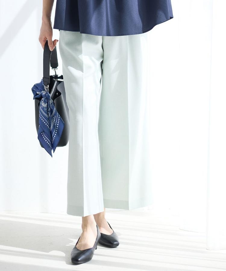 Reflect グルカ風ベルトデザインワイドパンツ リフレクト パンツ その他のパンツ ネイビー ブラウン グリーン