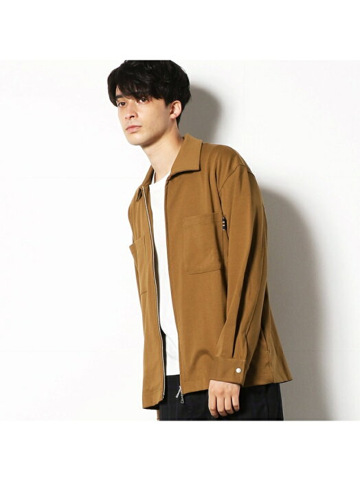 【SALE／50%OFF】COMME CA COMMUNE ジップ ブルゾン コムサイズム コート/ジャケット ブルゾン ブラウン【送料無料】