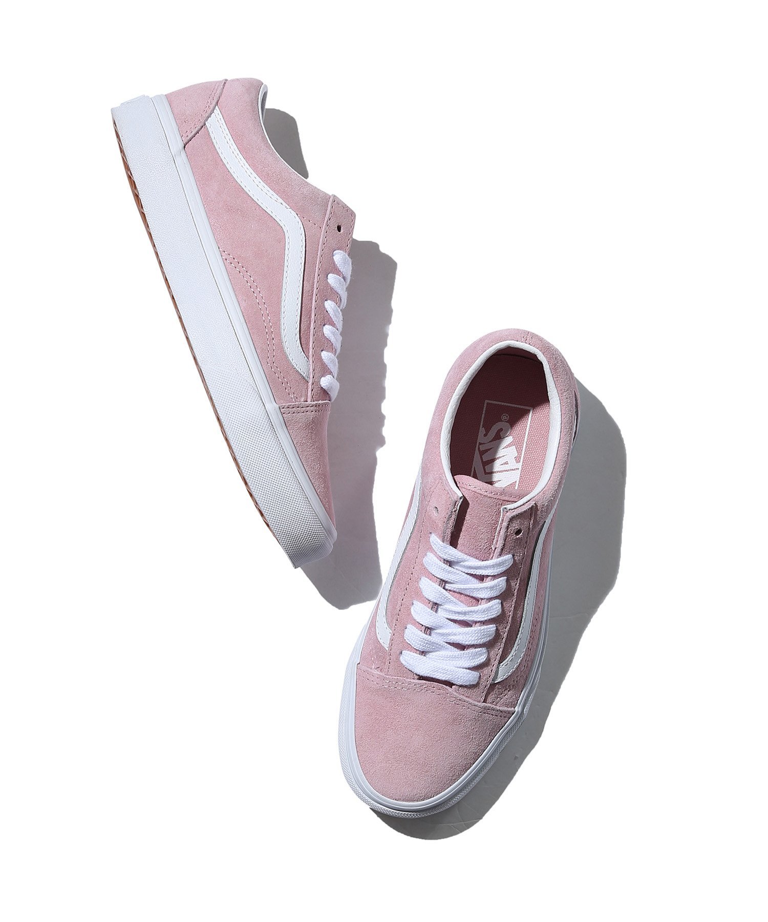 Juze 【WEB限定】【VANS】OLD SKOOL ビス シューズ・靴 スニーカー ピンク イエロー【送料無料】のサムネイル