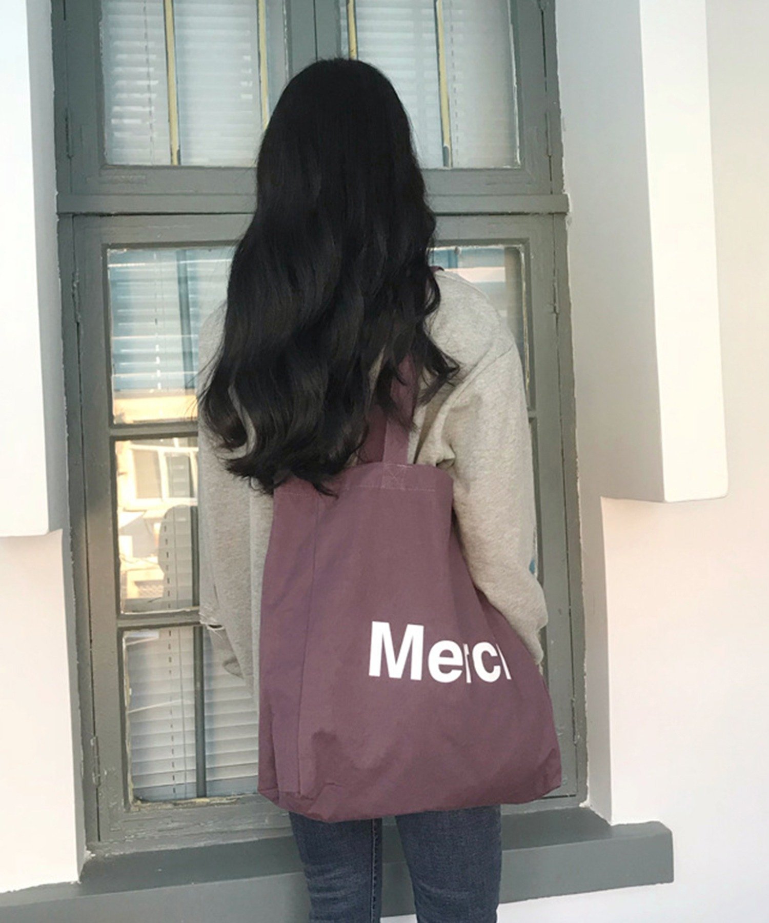 楽天市場】merci トートバッグ(カラーパープル)の通販 楽天市場】merci トートバッグ(カラーパープル)の通販