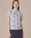 MACKINTOSH LONDON 【婦人画報掲載】【BIBURY FLOWER】ウォーターバイブリーフラワープリントプルオーバー マッキントッシュ ロンドン ...