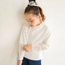 branshes 【Ou? by EDWIN】シャーリングTシャツ ブランシェス トップス カットソー・Tシャツ ホワイト ブラック