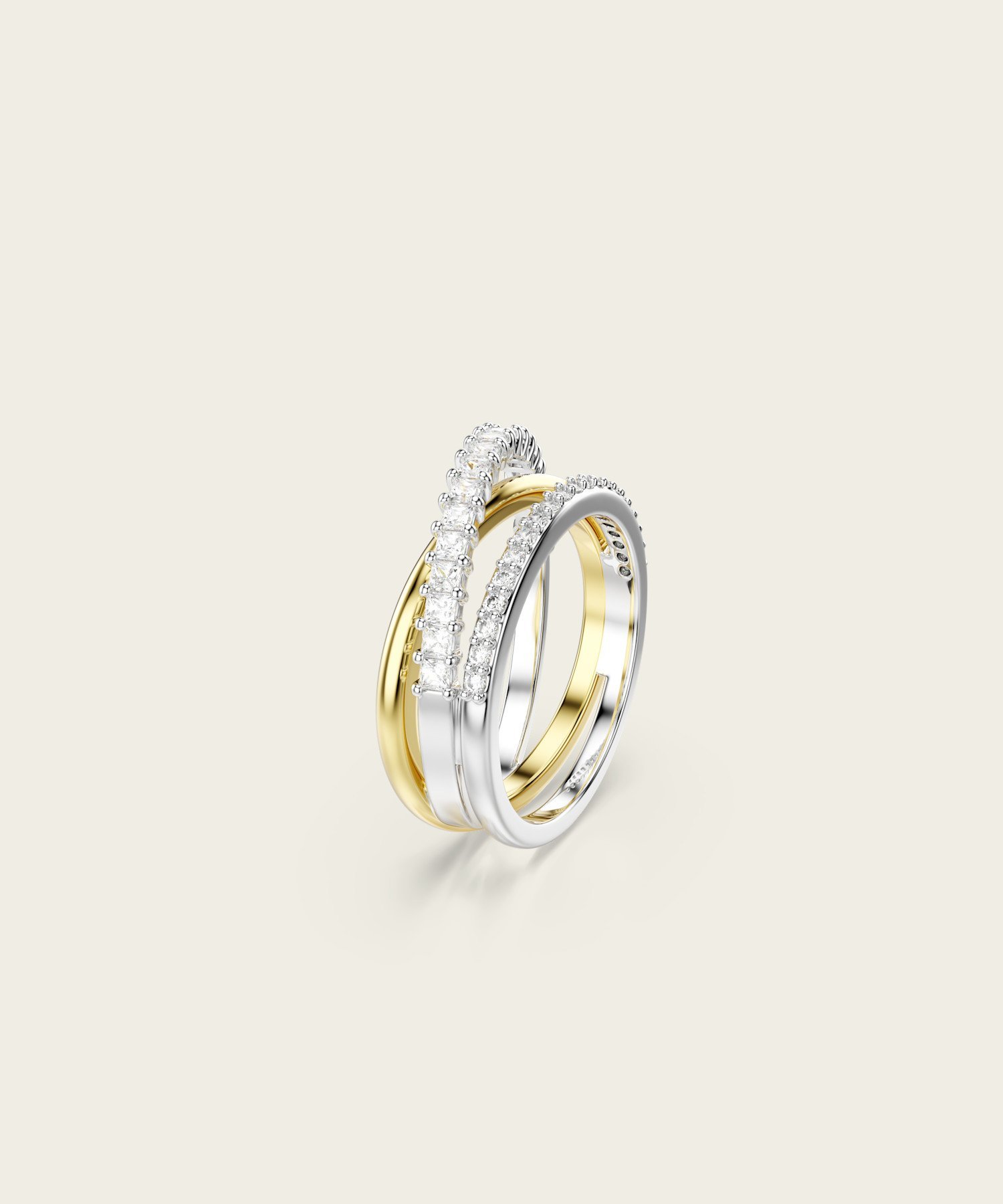 SWAROVSKI 【公式】【スワロフスキー】Hyperbola リング スワロフスキー アクセサリー・腕時計 リング・指輪 ホワイト【送料無料】