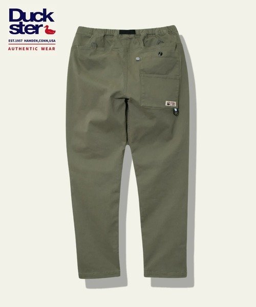 Duckster/ダックスター ストレッチツイル 6Pアスレチックパンツ (MENS) ゴースローキャラバン パンツ その他のパンツ カーキグリーン ベージュ ブルー ブラック