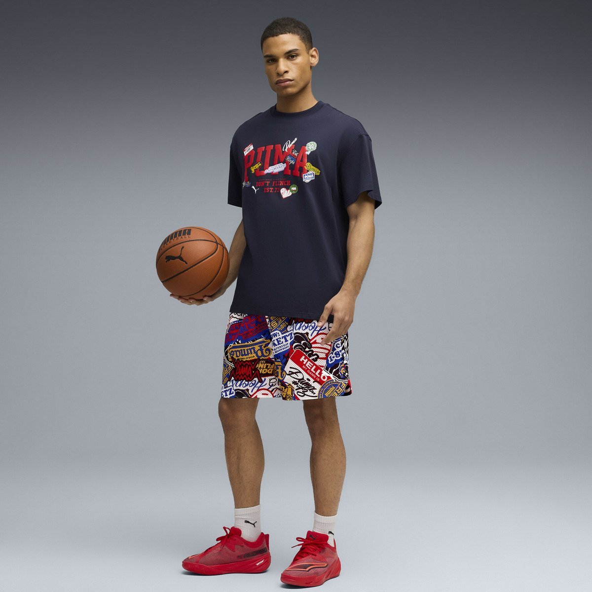 【SALE／30%OFF】PUMA メンズ バスケットボール ストライカーパック 半袖 Tシャツ II プーマ トップス カットソー・Tシャツ【送料無料】
