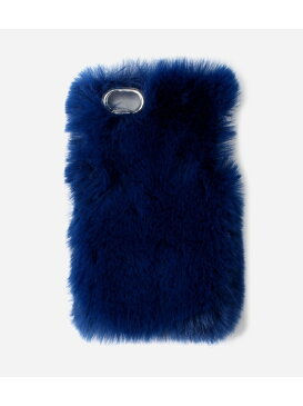 【SALE／50%OFF】AZUL by moussy エコファーネオンカラースマホケース アズールバイマウジー ファッショングッズ 携帯ケース/アクセサリー ブルー イエロー パープル