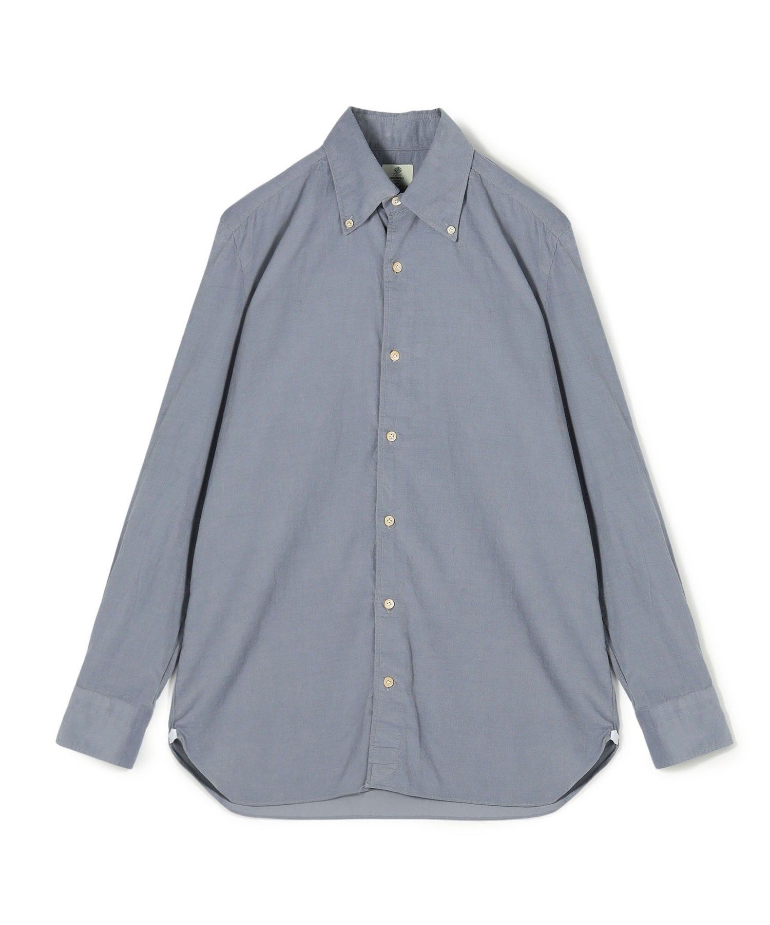 【SALE／50%OFF】TOMORROWLAND MEN 【別注】LUIGI BORRELLI GABLE コットンコーデュロイ ボタンダウンシャツ トゥモローランド トップス シャツ・ブラウス ベージュ【送料無料】
