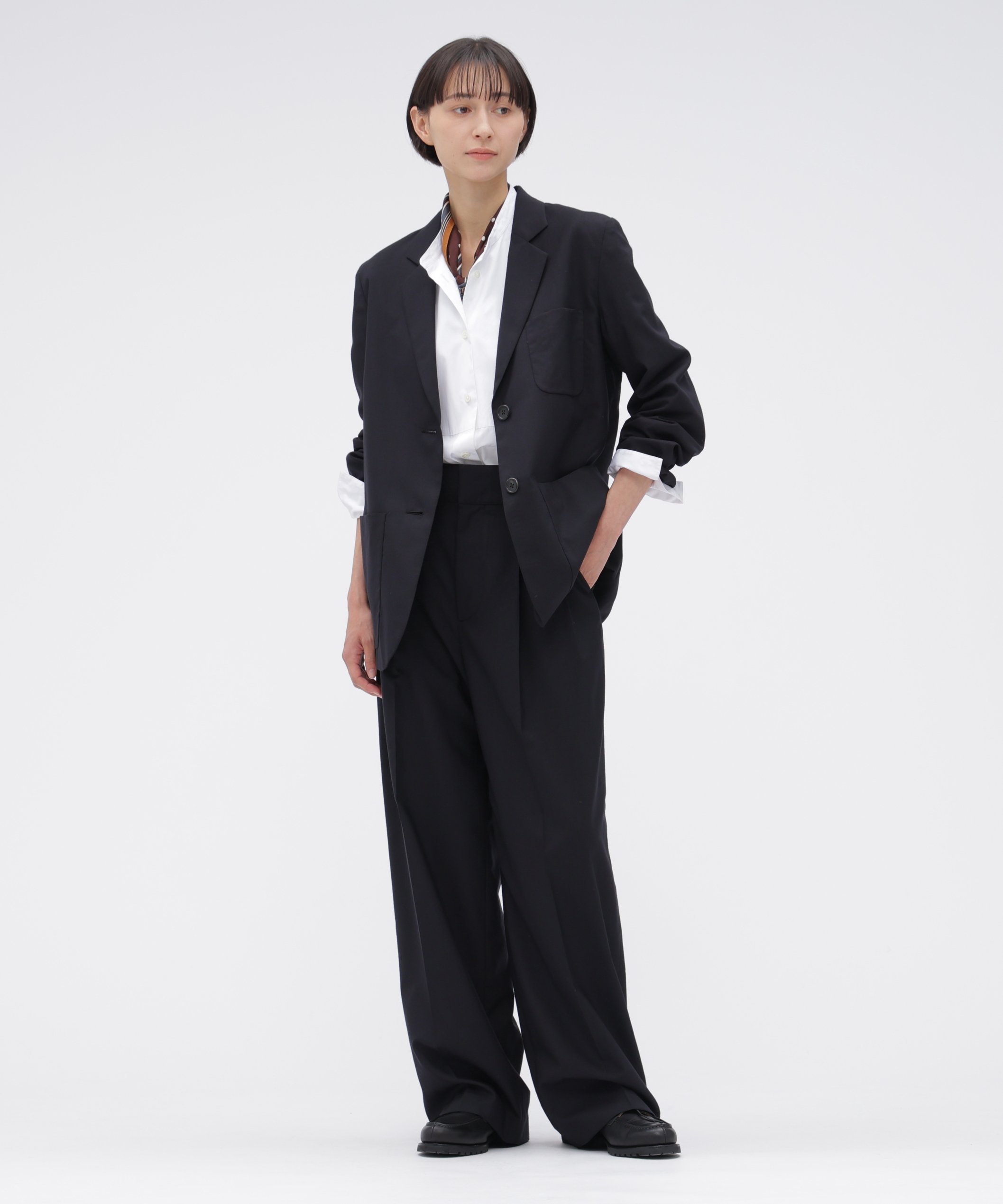 MARGARET HOWELL CLASSIC COTTON POPLI SHIRT マーガレット・ハウエル トップス シャツ・ブラウス ホワイト