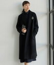 【SALE/30%OFF】ICB ウールライトメルトン チェスターコート アイシービー ジャケット・アウター チェスターコート ブラック グレー【送料無料】