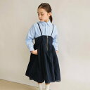 †ラルフローレン/Ralph Lauren†130cm(7) ジャンパースカート/ノースリーブワンピース 青【中古】子供服 キッズ kids 女の子 夏 616032 onepi