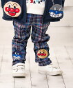 ANPANMAN KIDS COLLECTION ANPANMAN KIDS COLLECTION/(K)チェックアップリケパンツ アンパンマンキッズコレクショ...