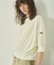 KHA:KI 「KHA:KI / カーキ」 ドルマンスリーブバスクシャツ DOLMAN BASQUE SHIRT ビーアパートメント トップス カットソー・Tシャツ カーキグリーン グリーン ブラック【送料無料】