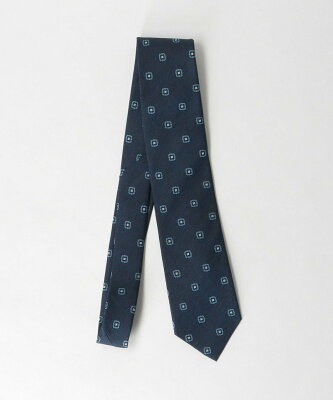 【SALE/10%OFF】UNITED ARROWS green label relaxing シルク4 8.0cm 小紋1 ネクタイ ユナイテッドアローズ グリーンレーベルリラクシング スーツ・フォーマル ネクタイ・蝶ネクタイ ネイビー ベージュ【送料無料】
