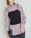 【SALE/50%OFF】ROPE' PICNIC RENU/ビスチェ ロペピクニック トップス ベスト・ジレ ホワイト グレー ブラック