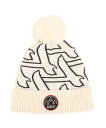 【SALE/30%OFF】AIGLE ニットビーニー エーグル 帽子 ニット帽・ビーニー ホワイト ネイビー【送料無料】