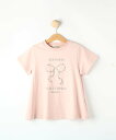 【SALE/30%OFF】SHOO・LA・RUE 【100-120cm】プリントフレアTシャツ シューラルー トップス カットソー・Tシャツ パープル ブルー ピンク
