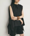 【SALE/20%OFF】KBF BACKボリュームギャザーブラウス ケービーエフ トップス シャツ・ブラウス ホワイト ブラック【送料無料】